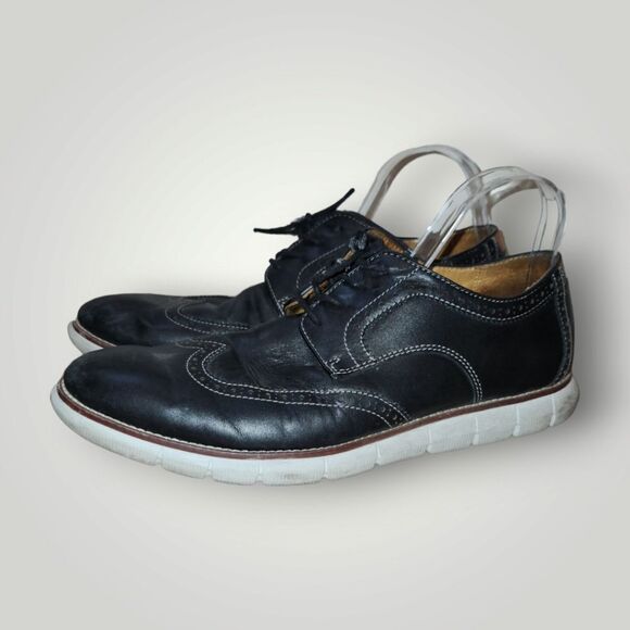 Johnston & Murphy Holden Plain Toe Oxford Shoe size 10 M Style 20-8367 - Picture 1 of 17